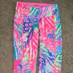 Lilly Pulitzer UPF 50+ Luxletic 21" Weekender High-Rise Crop Legging